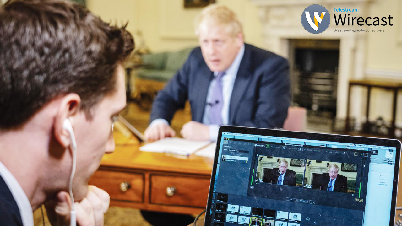 wirecast in Downing Street
