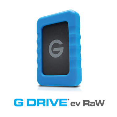 G-DRIVE ev RaW (with Rugged Bumper) 1TB