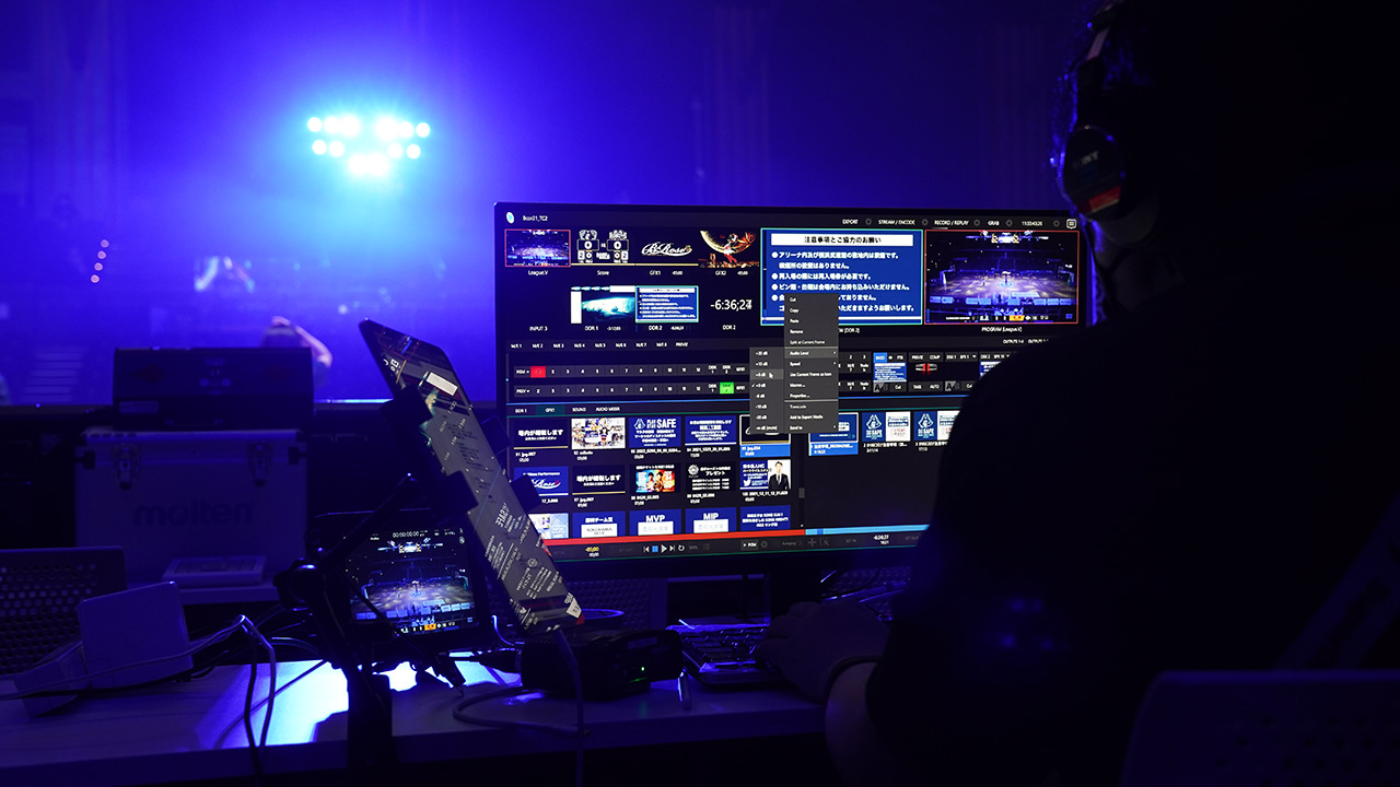 多様化する映像演出・配信先を支える TriCaster®  を採用