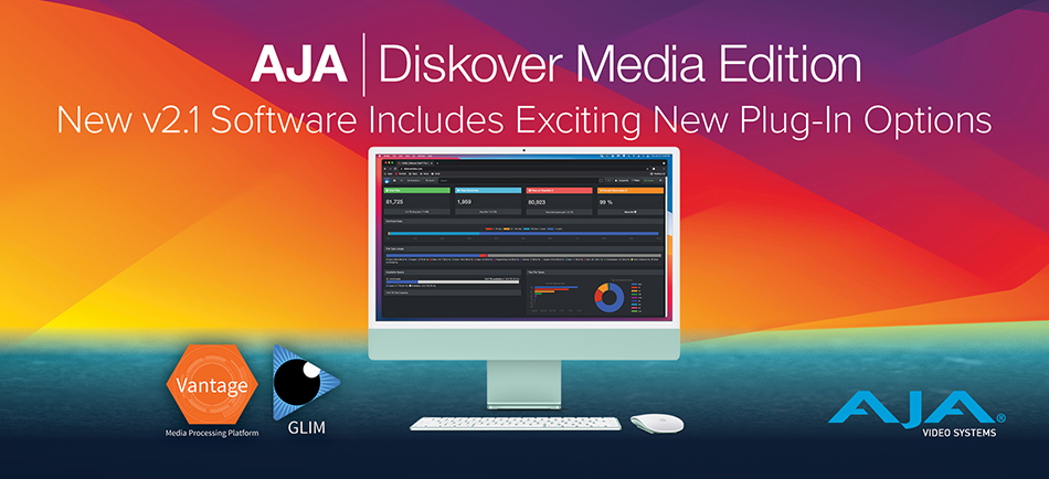 AJA 社、AJA Diskover Media Edition の最新版を NAB 2023 で展示