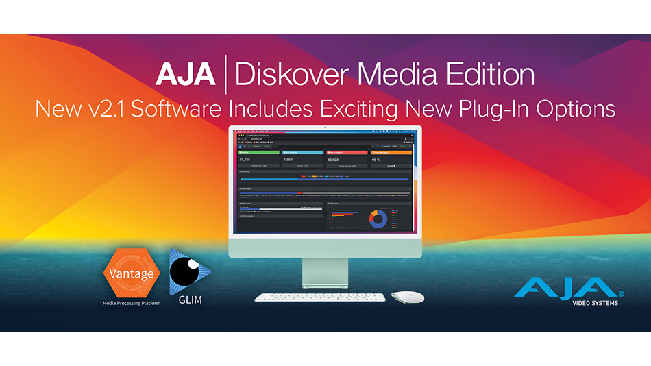 AJA 社、AJA Diskover Media Edition の最新版を NAB 2023 で展示