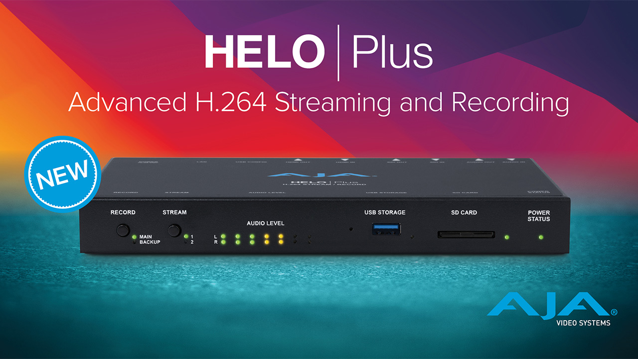 AJA 社、NAB 2022 で HELO Plus を発表