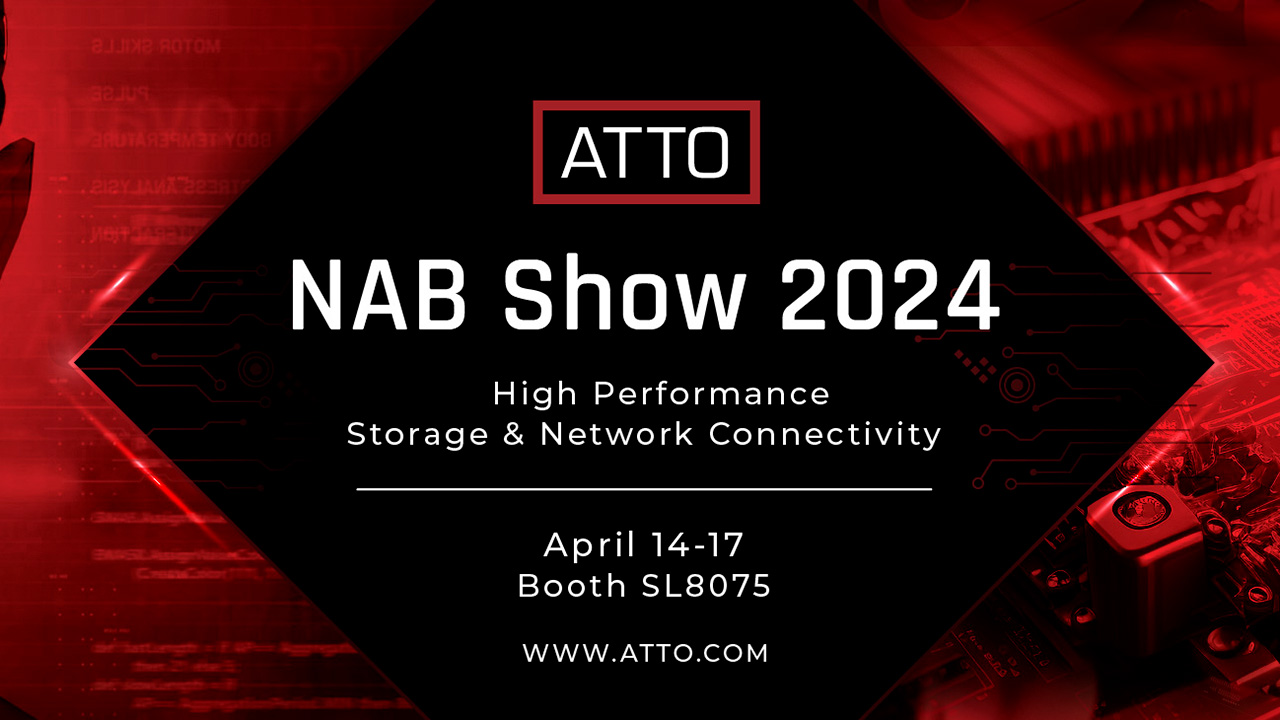 ATTO 社、メディアストレージの課題を解決する最先端ソリューションを NAB Show 2024 で展示