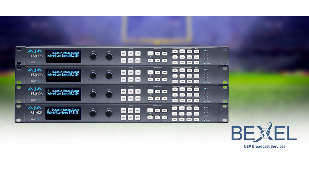 Bexel 社、アメリカンフットボールの試合中継の HD SDR/HDR 配信に FS-HDR を活用