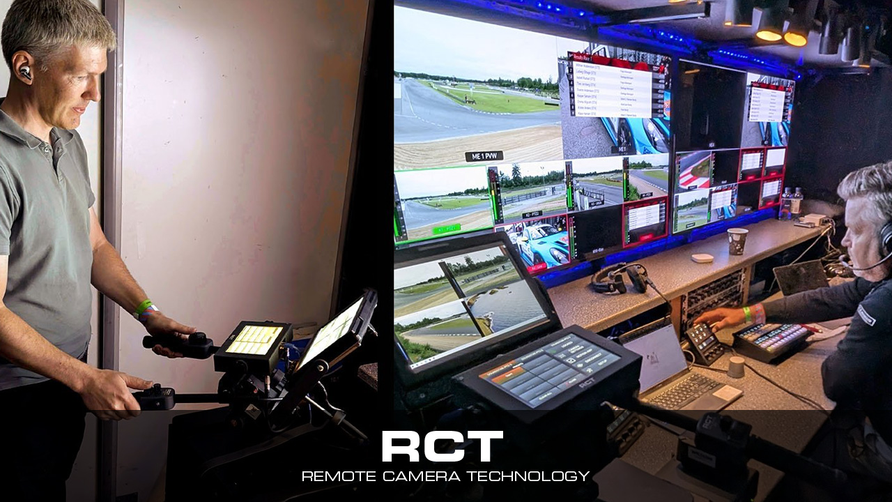 Wilsson Brothers AB 社、RCT 社の FR-1 を用いた先進のリモートコントロール技術でモータースポーツ放送を一変