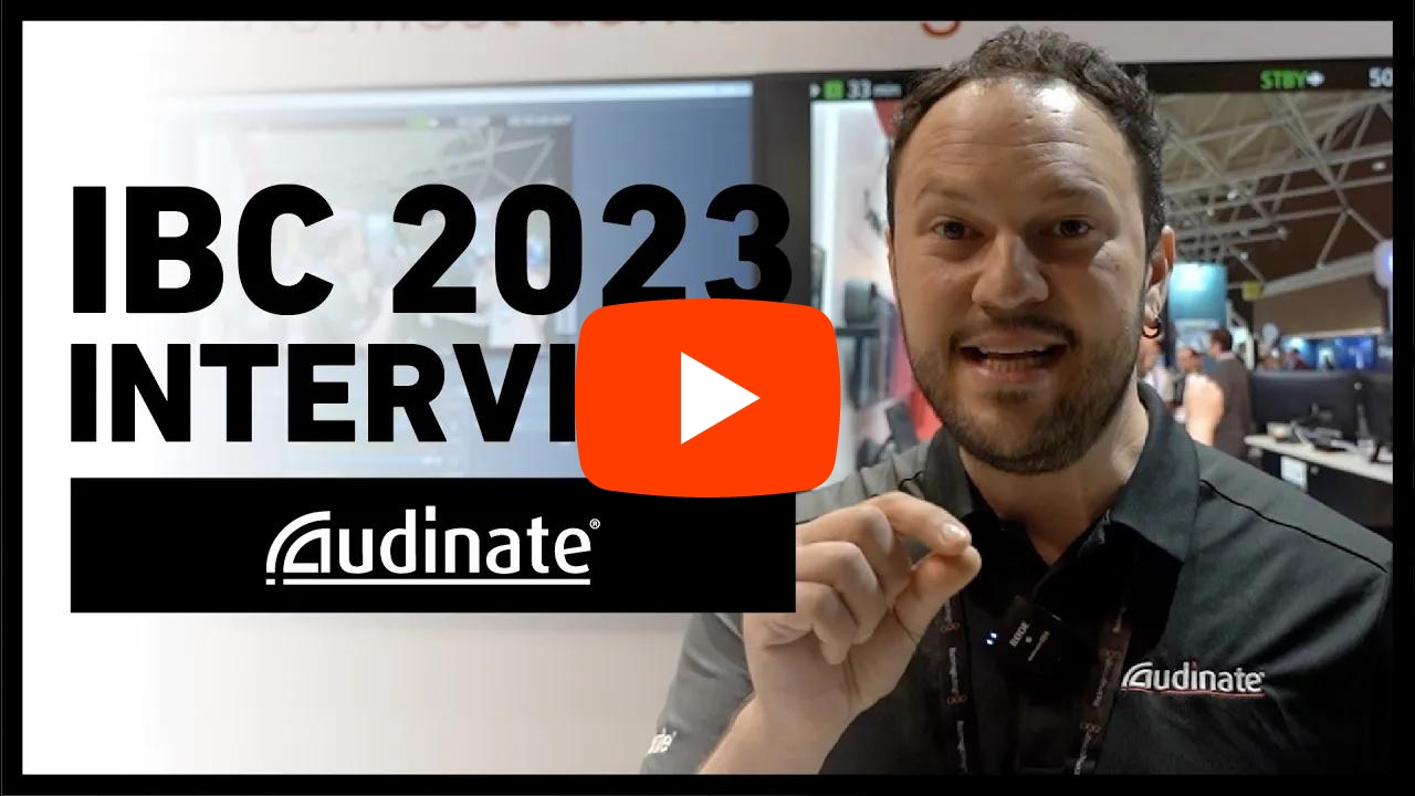 Thumb Audinate IBC2023 YouTube