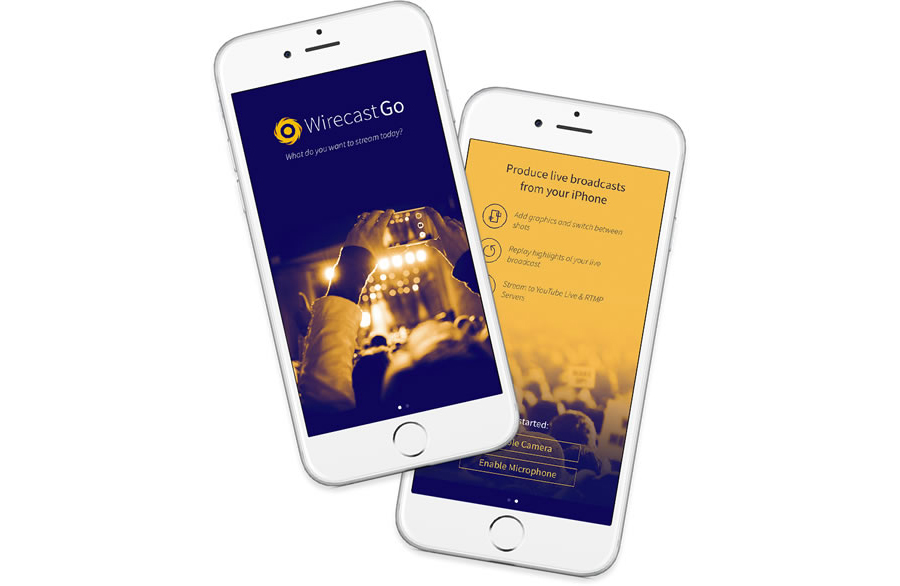 Telestream、モバイルライブストリーミングアプリケーション Wirecast Go を発表。iPhone が 生放送のスタジオに。