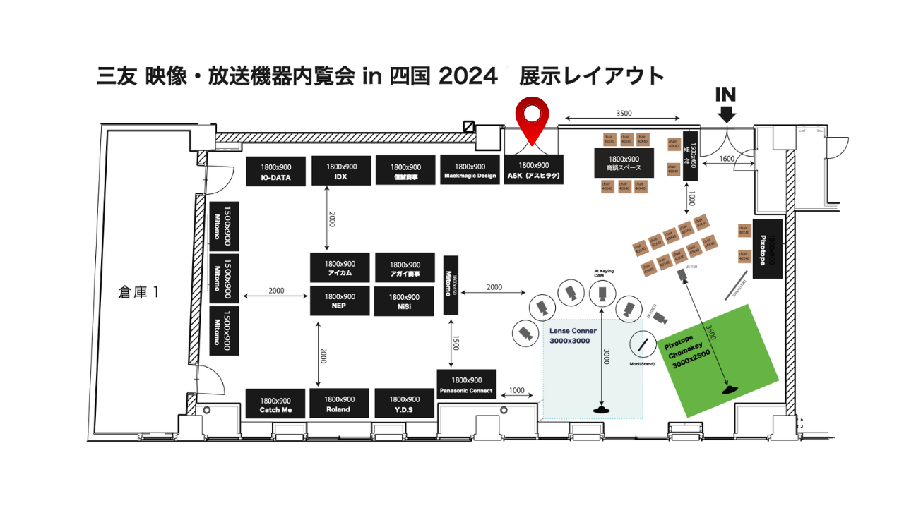 会場レイアウト